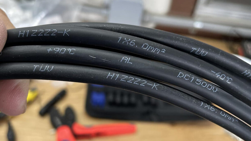 Solar Cable Tag What Do Solar Cable Markings Mean?